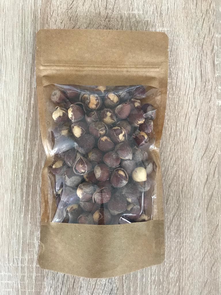 Hazelnut Kernels Inshell Roasted Partially Cracked