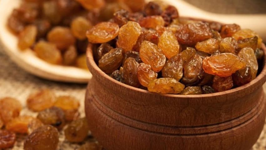 The date of purchase of raisins has been announced