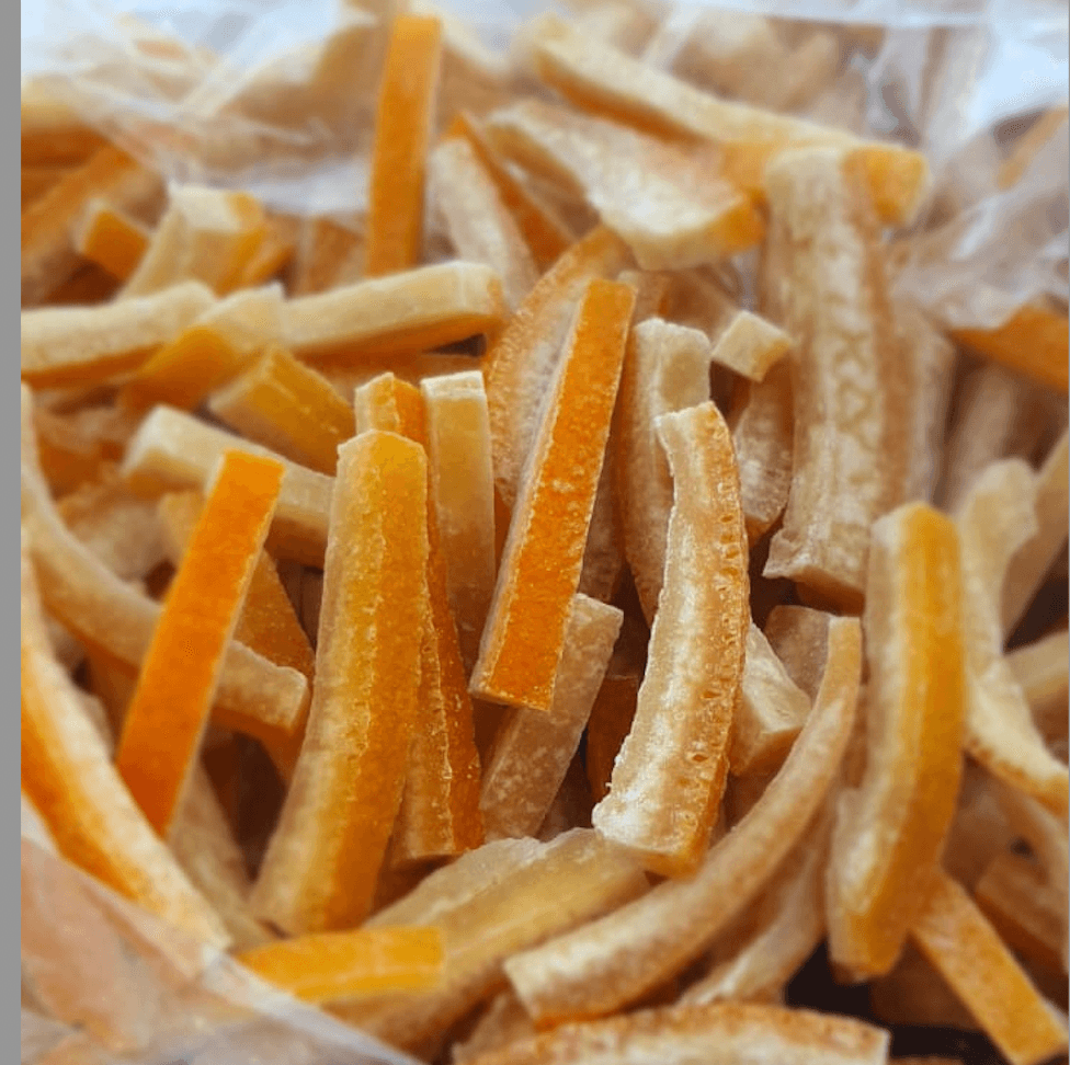 Orange Peel Candied Stripe