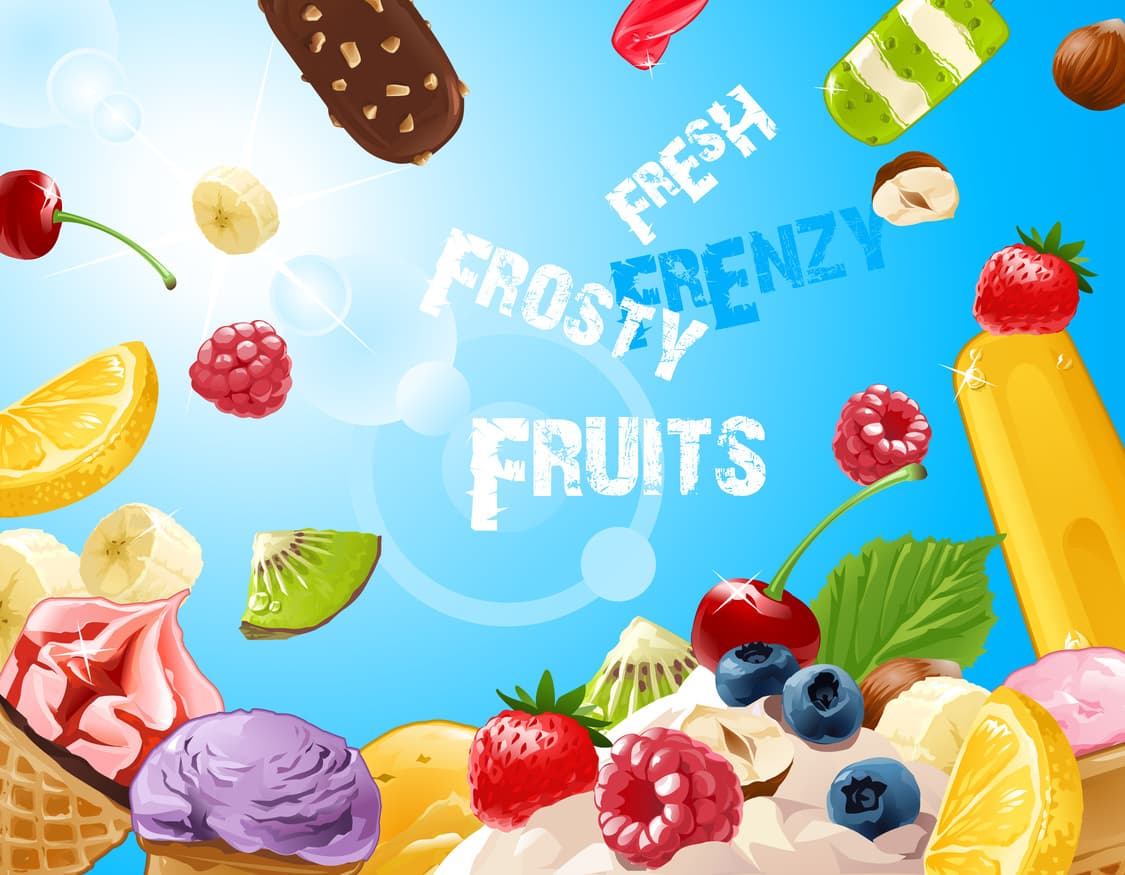 Frozen fruits