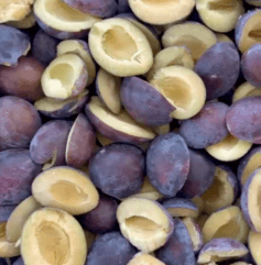 IQF Frozen Black Prune halves