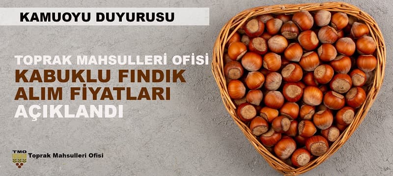 Hazelnut purchasing prices have been announced