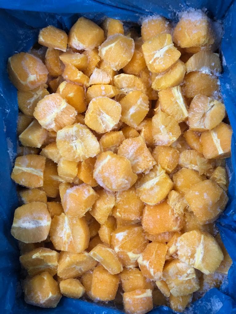 Frozen Orange Cuts