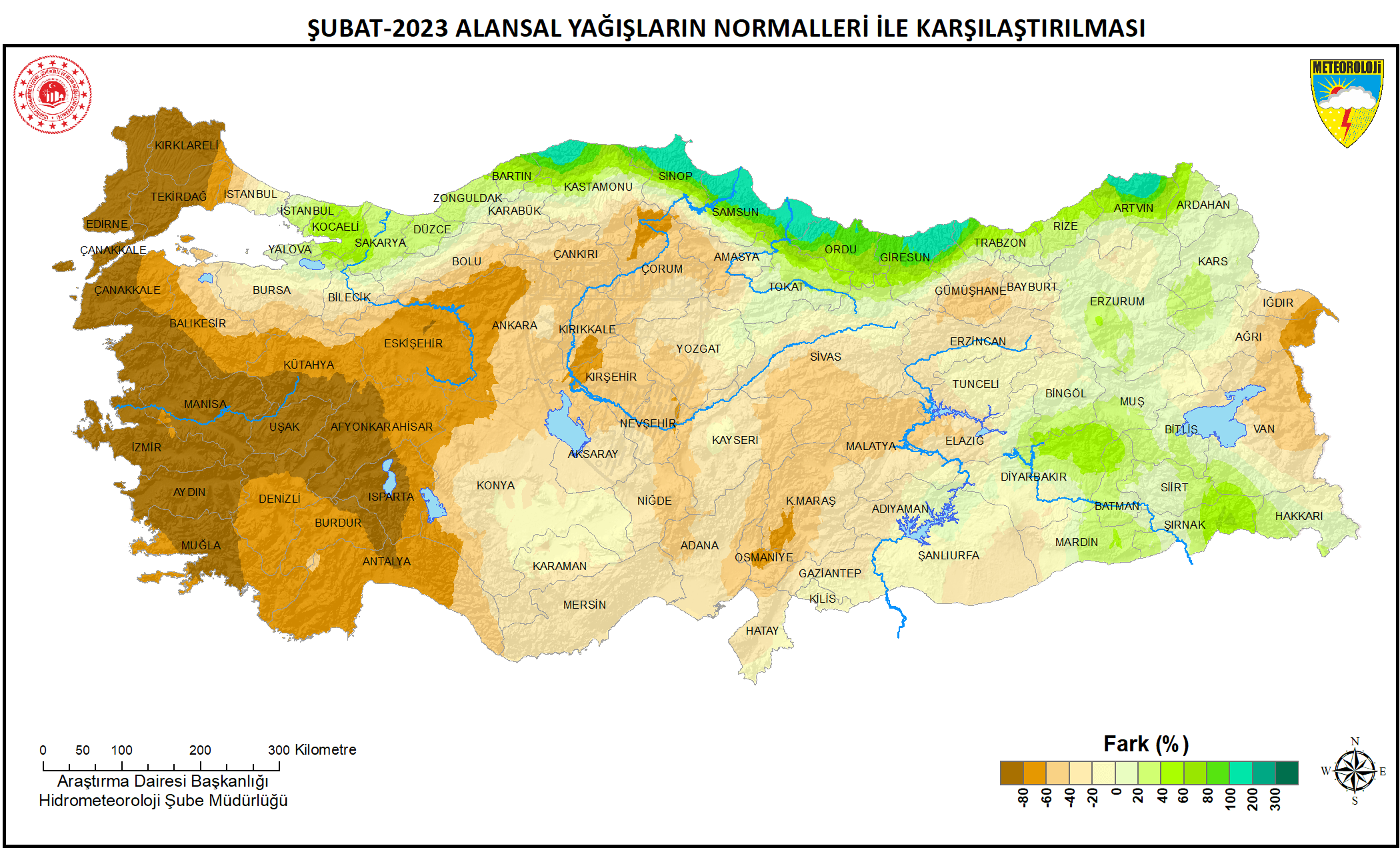 Rainfall is at its lowest in 63 years in Turkiye