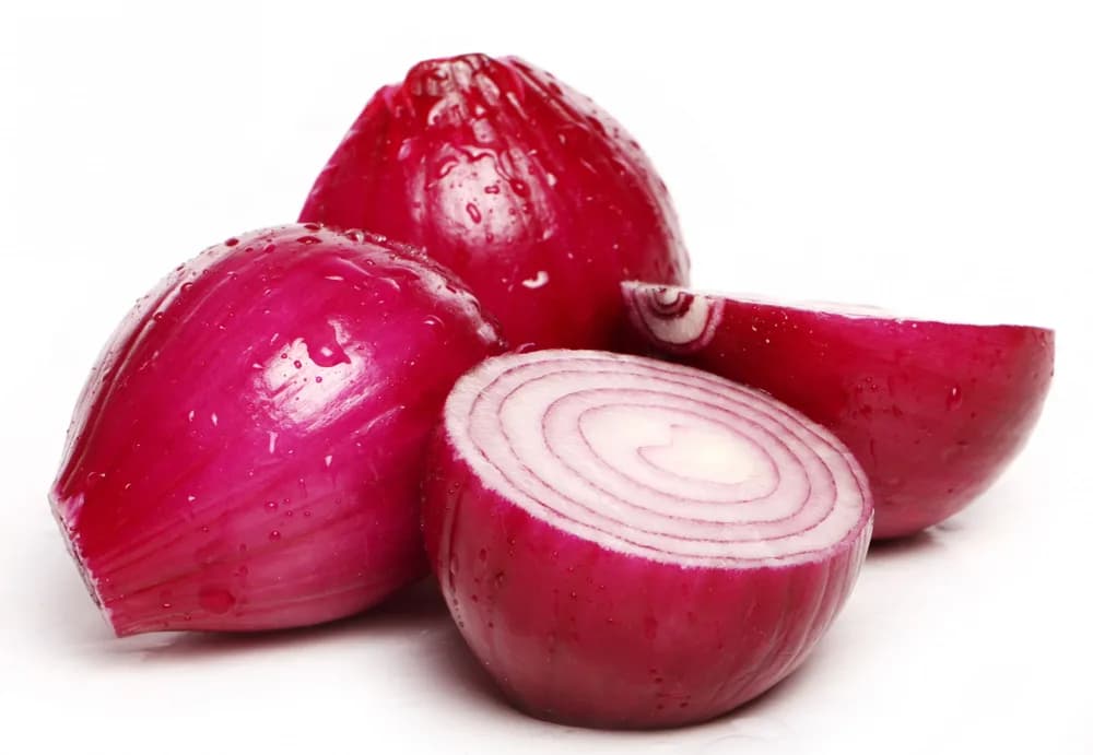 Red Purple Onions