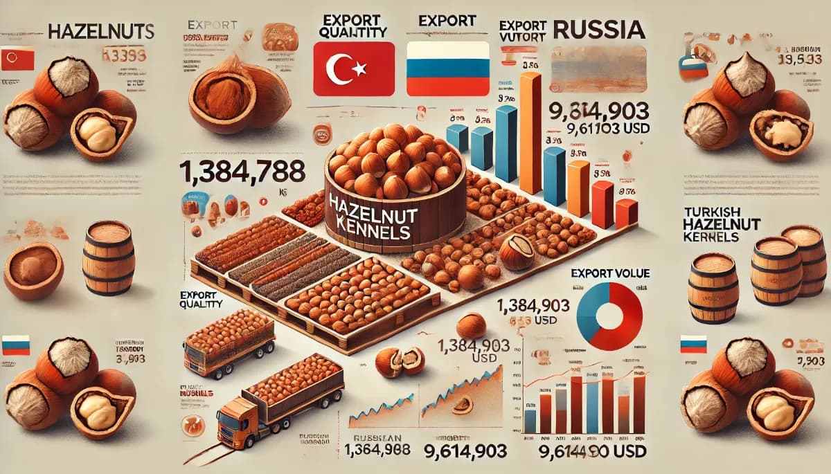 hazelnut kernels export to russia