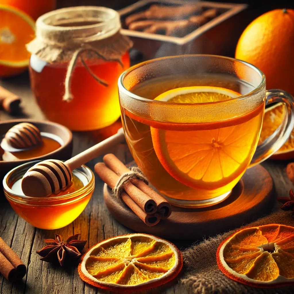 orange peel tea benefits and how to make it