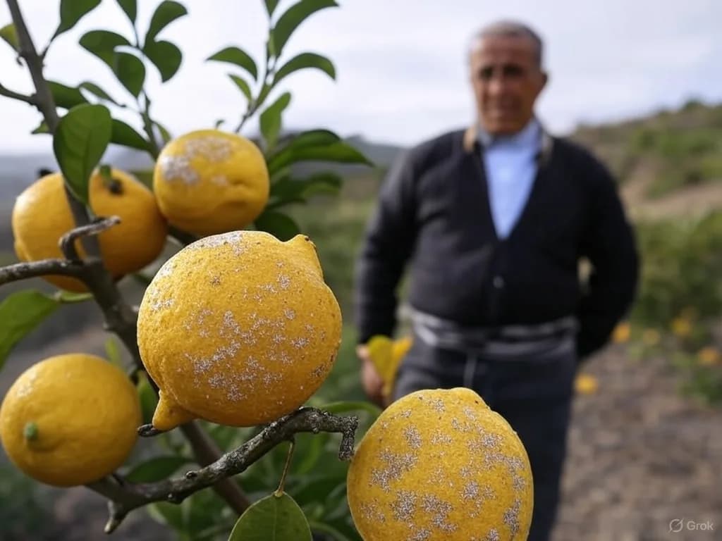 lemon exports have been stopped.