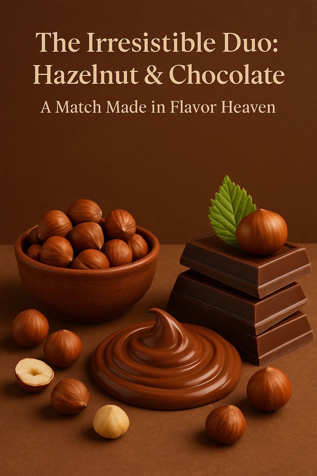 the irresistible duo hazelnut chocolate