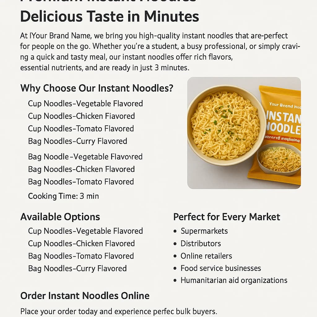 Instant Noodles