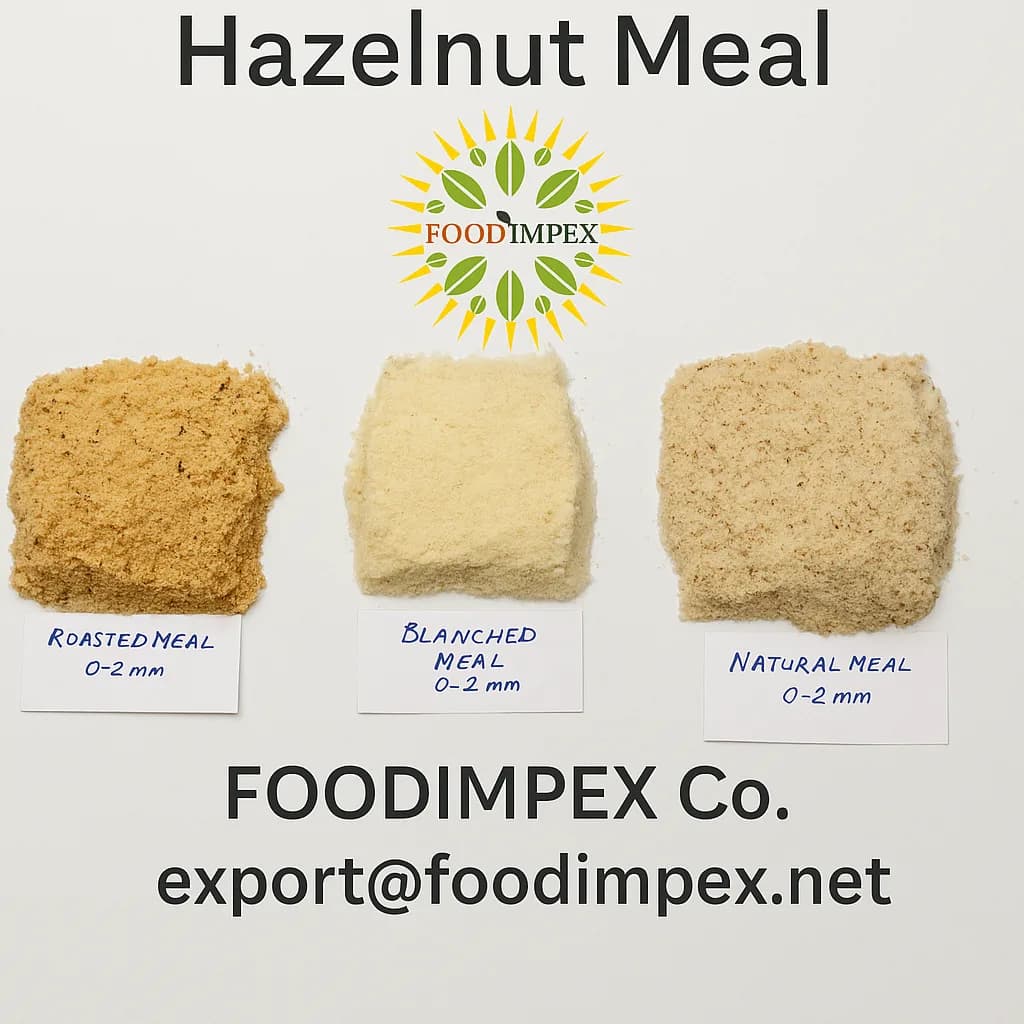 Hazelnut Kernels Blanched Meal Powder