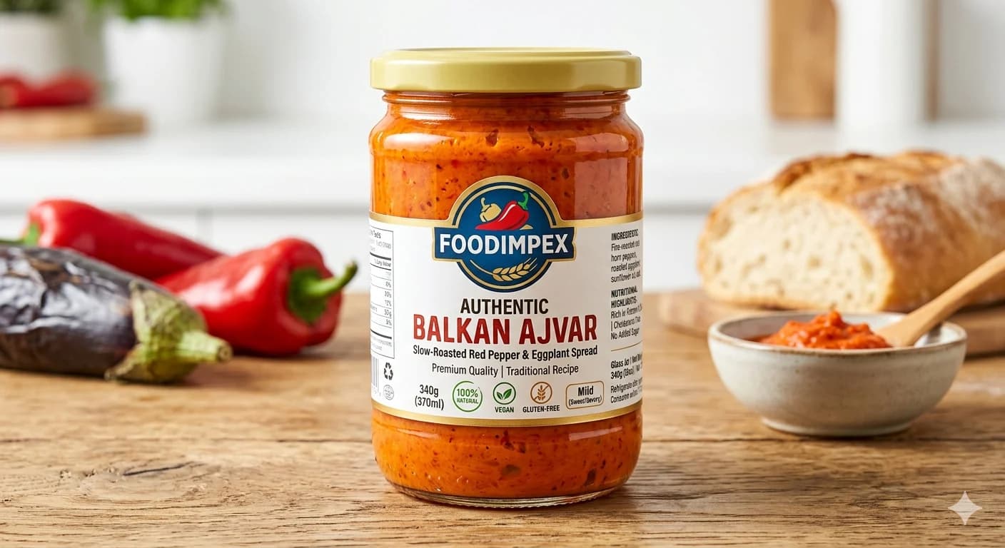 Ajvar 370ml glass jar