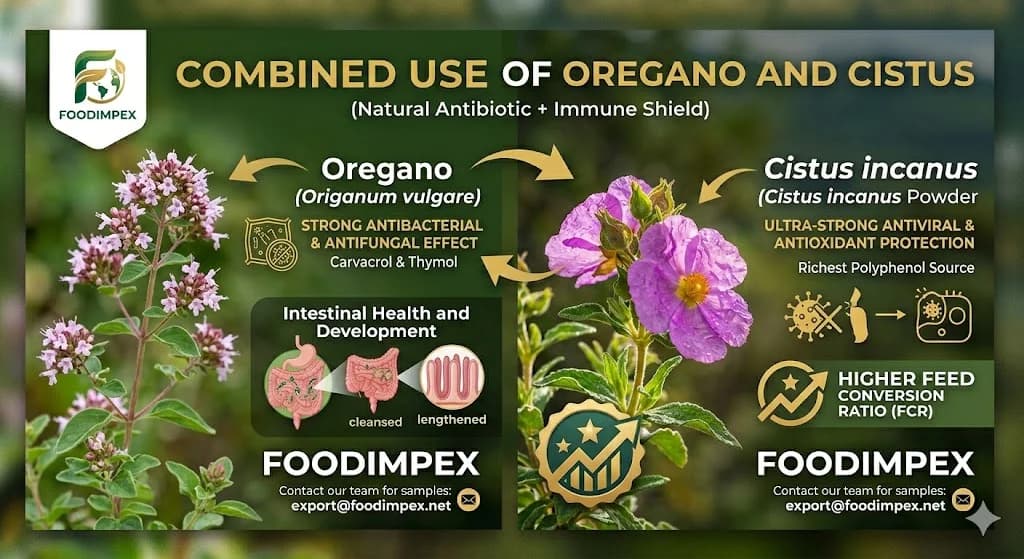 perfect combination use of oregano and cistus incanus